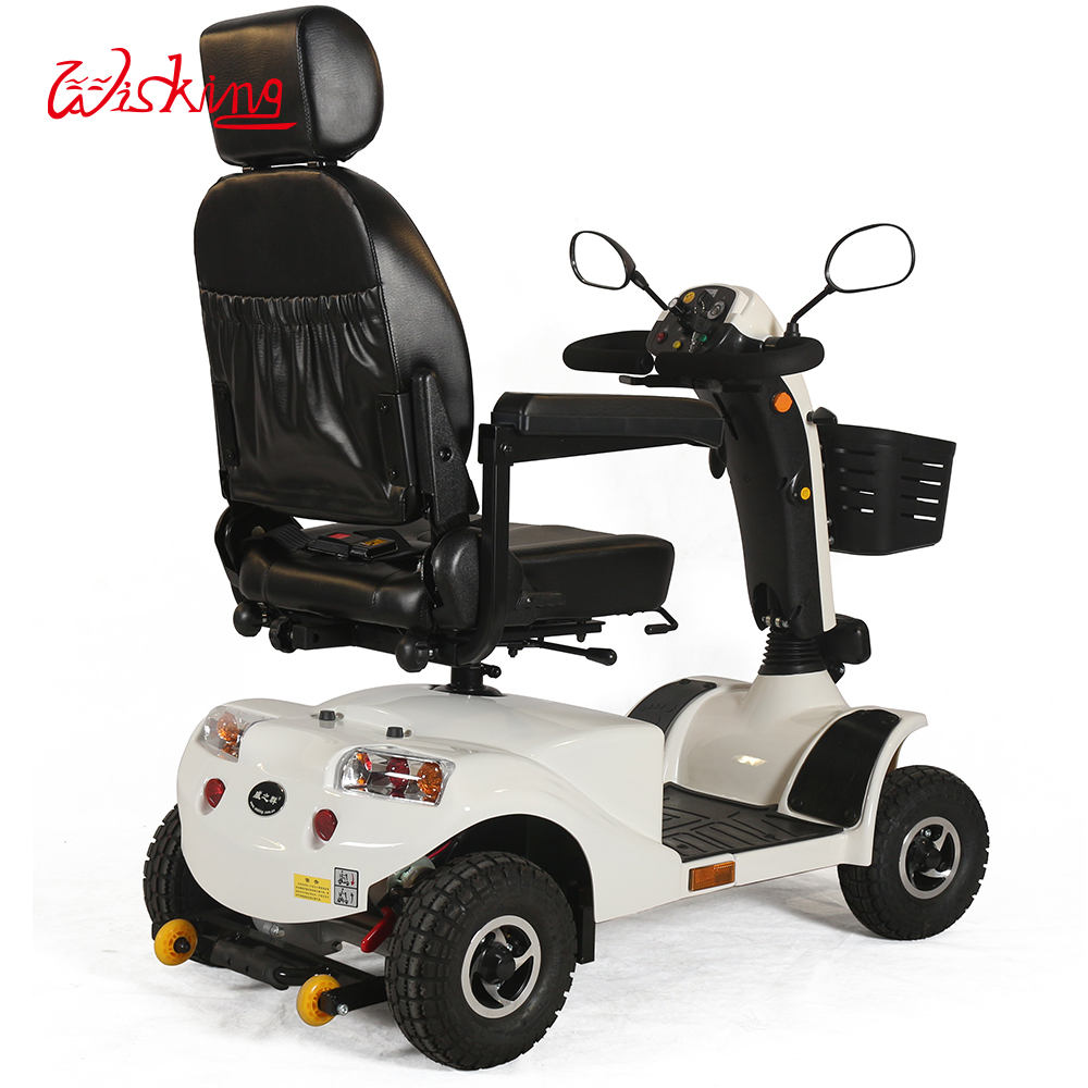 Scooter de movilidad media con suspensión para cuerpo alto