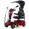 scooter de movilidad mediana con techo soleado en alquiler