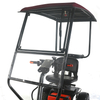 scooter de movilidad de golf de cuatro ruedas personalizado con techo soleado