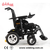 Silla de ruedas eléctrica para discapacitados plegable de cuatro ruedas con freno electrónico