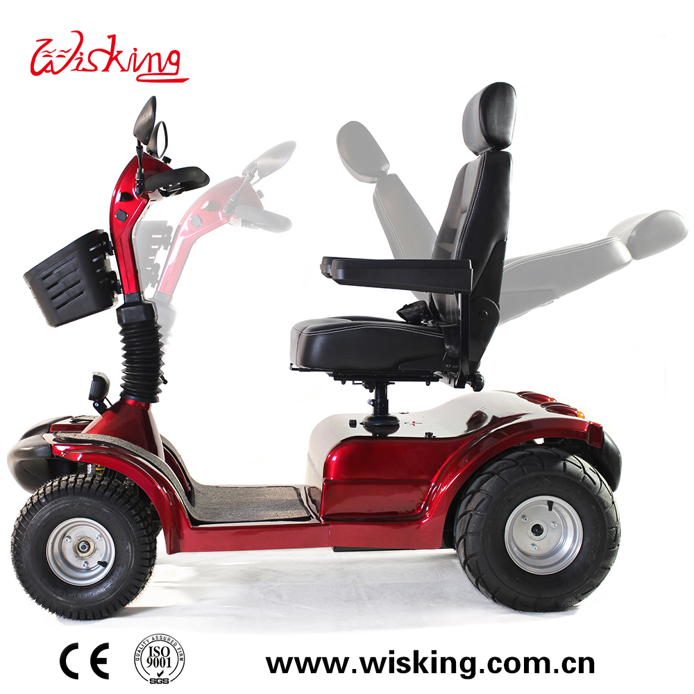Vespa eléctrica del carro de golf de la vespa de la movilidad de 4 ruedas 24V con pilas
