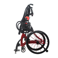 Silla de ruedas activa WISKING Care con bipedestación manual